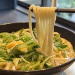 朝うどん - 九条ネギうどん（790円）
