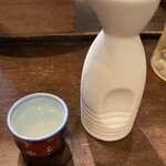 牡蠣と燻屋かつを - 日本酒　作