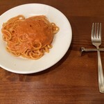 トラットリア フランコ - カニとトマトのクリームパスタ