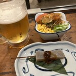 ひな鳥山 - サラダと田楽