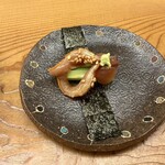 鮨おばな - アカガイのヒモキュウ