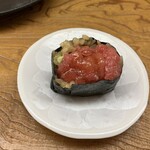 鮨おばな - トロ巻き