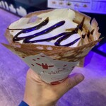 ジラフクレープ - 料理写真:バナナチョコ生クリーム