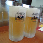 Yokogawa Bunten - ビールはアサヒスーパードライ