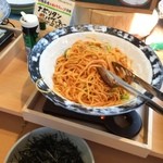くるるの杜 農村レストラン - 【2014年07月】ナポリタンは有機野菜ケチャップを使用。