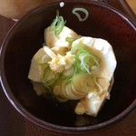 くるるの杜 農村レストラン - 【2014年07月】お豆腐。結構、美味くって好きなメニューです。