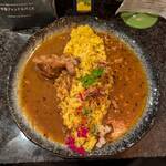 シナジー - ♪ほろほろチキン&ポークジンジャー♪ 大盛り♡