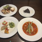 隠れ家キッチン 木漏れ日 - 8月ハーフコース