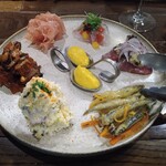 ELMO - 前菜７種盛合せ