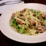 ピッツェリア ダ・アオキ タッポスト - ブロッコリーとサルシッチャのカヴァテッリ