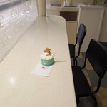 Gelateria Canard - イートイン席