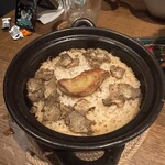 焼肉 Bovin d’Or - フォアグラとトリュフの炊き込みご飯