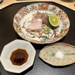 味幸 - 明石の鯛　背中　腹