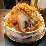 オノ二郎 - オノ二郎(並) 野菜マシ,アブラマシ,にんにくマシ (税込)1,100円 ※角度を変えて② (2025.09.30)