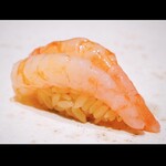 鮨 龍次郎 - ・甘海老 ※人生一美味しい