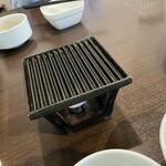 キッチン カルラ - 温泉にある自分で炙る装置