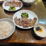 たん焼専門店 高甲 - 『たん焼 夜定食』2,700円