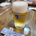 たん焼専門店 高甲 - ビールが進みま〜す