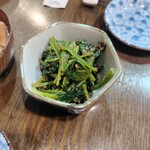たん焼専門店 高甲 - 『ほうれん草ごま和え』550円
