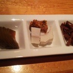 地酒・海鮮居酒屋 灯 - 珍味３種盛り