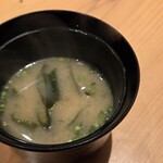 すしやのたい悟 - 味噌汁