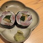 すしやのたい悟 - 鰯の磯辺巻き