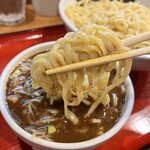 めん和正 - ✅つけ麺中盛り(1.5玉)¥950
　※今回も定番の『ネギ多め』も申告❣️