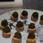 銀座 大石 - かつおとキャビアのグジェール