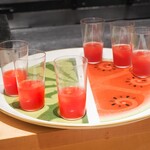 銀座 大石 - すいかのジュース