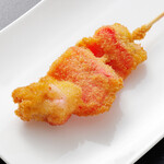 串揚げ 勝 - たこ紅しょうが