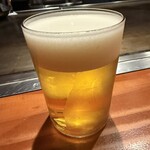 お好み焼き いしり - 生ビール