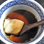 つけ汁うどん あくつ - 黒糖ミルクプリン