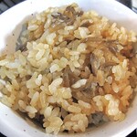 つけ汁うどん あくつ - ミニまいたけごはん