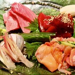 くいもんや す多ち - 中トロ　赤み漬け　赤貝　コハダ