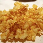 くいもんや す多ち - とうもろこしかき揚げ