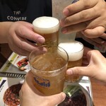 民福北京烤鴨店 - お決まりの乾杯ショットw