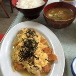 三勝屋 - カツ煮定食