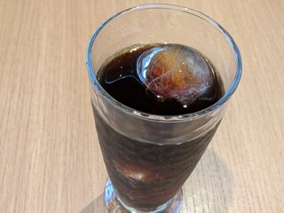 카루이자와 72 골후 히가시 코스 레스토랑 - アイスコーヒー