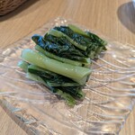 軽井沢72ゴルフ東コースレストラン - 野沢菜漬け