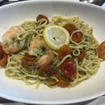 ファーストキッチン - 大海老の純バジルパスタ