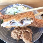 天真らん漫 - アジフライ断面