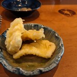 漁師寿司 海蓮丸 - 鯛の天ぷら