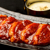 合鴨のチーズタッカルビ焼き