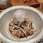 石臼挽手打 そばの音 - フグ皮ポン酢