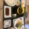 割烹むつごろう - 日替わりランチ（鱧の天麩羅と鰆の塩焼き）