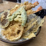 豊野丼 - 横から