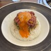 焼肉おしわら 雅 - 卵黄ぱっかん