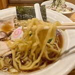 長岡食堂 - 平打ち麺、美味しい