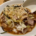 長岡食堂 - 完成の図（醤油スープ）