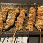 梅田個室居酒屋 いろどり - 本日の串焼き